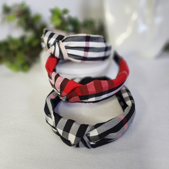 Set of 3 Nova Check Headband New - Picture 5 of 5